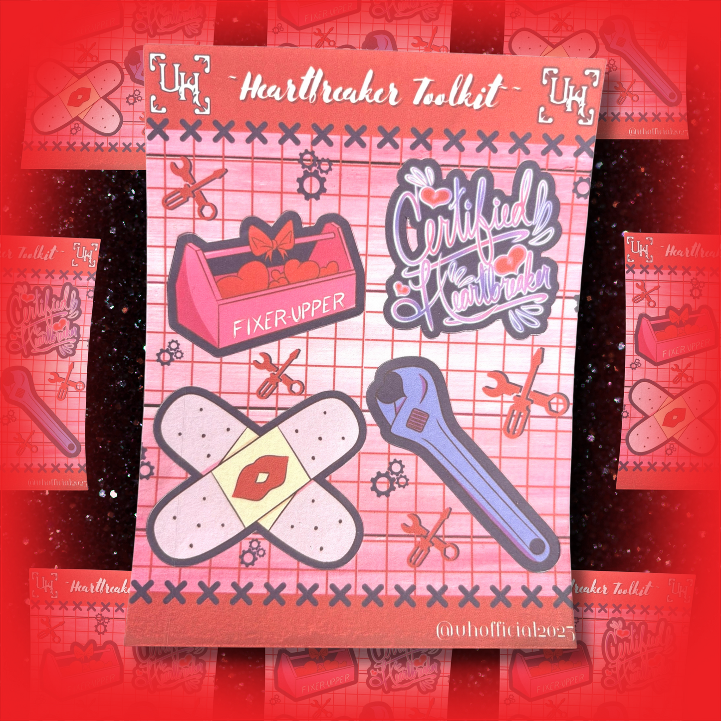 Heartbreaker Toolkit Sticker Sheet
